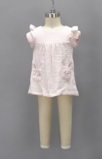 Baby Girls Casual Sleeveless Tunic Blouse