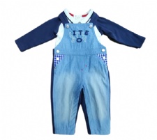 2-Piece Baby Overalls Set