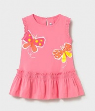 Baby Silkscreen Print Dress