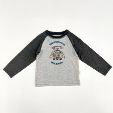 Baby Boys Long-sleeve Raglan Shirt