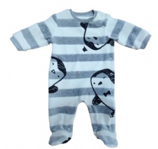 Baby Long-sleeve Footed Romper