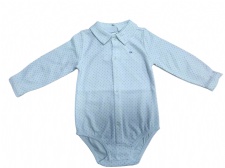 Baby Long-sleeve Collared Onesise